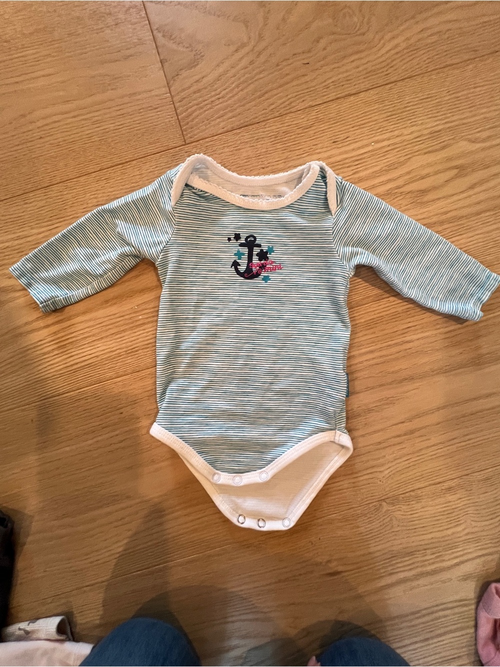 🔥 3 FOR $15 OFFER 🔥 Souris Mini Long-Sleeve Baby Bodysuit 3 Months